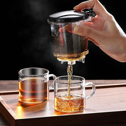 Heat-Resistant Glass Teapot