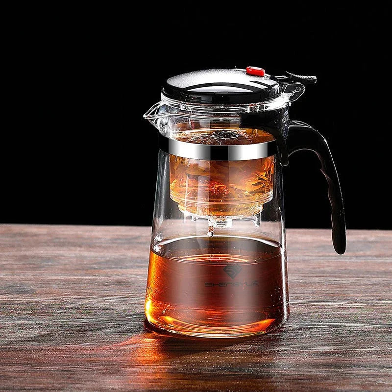 Heat-Resistant Glass Teapot